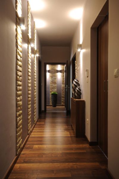 Длинный и узкий коридор: варианты дизайна | Блог Ангстрем