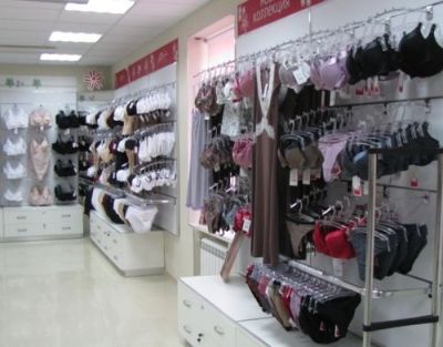 Интерьер магазина женского белья